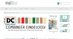 Desktop Screenshot of digiscrap.nl